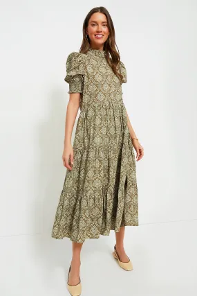 Moss Printed Bennett Maxi Dress