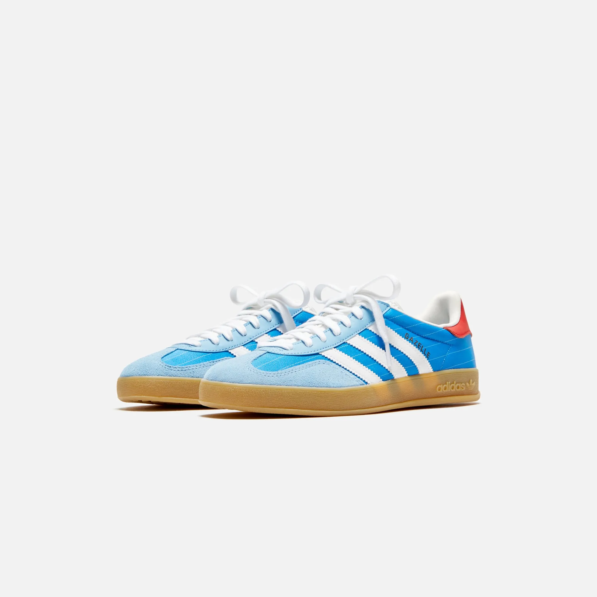 adidas Gazelle Indoor - Bright Blue / White / Gum 3