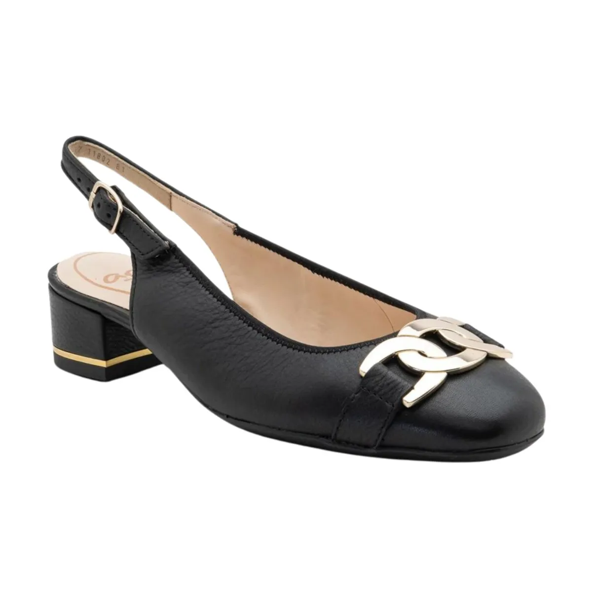 Ara Women's Gallant Slingback Black Leather