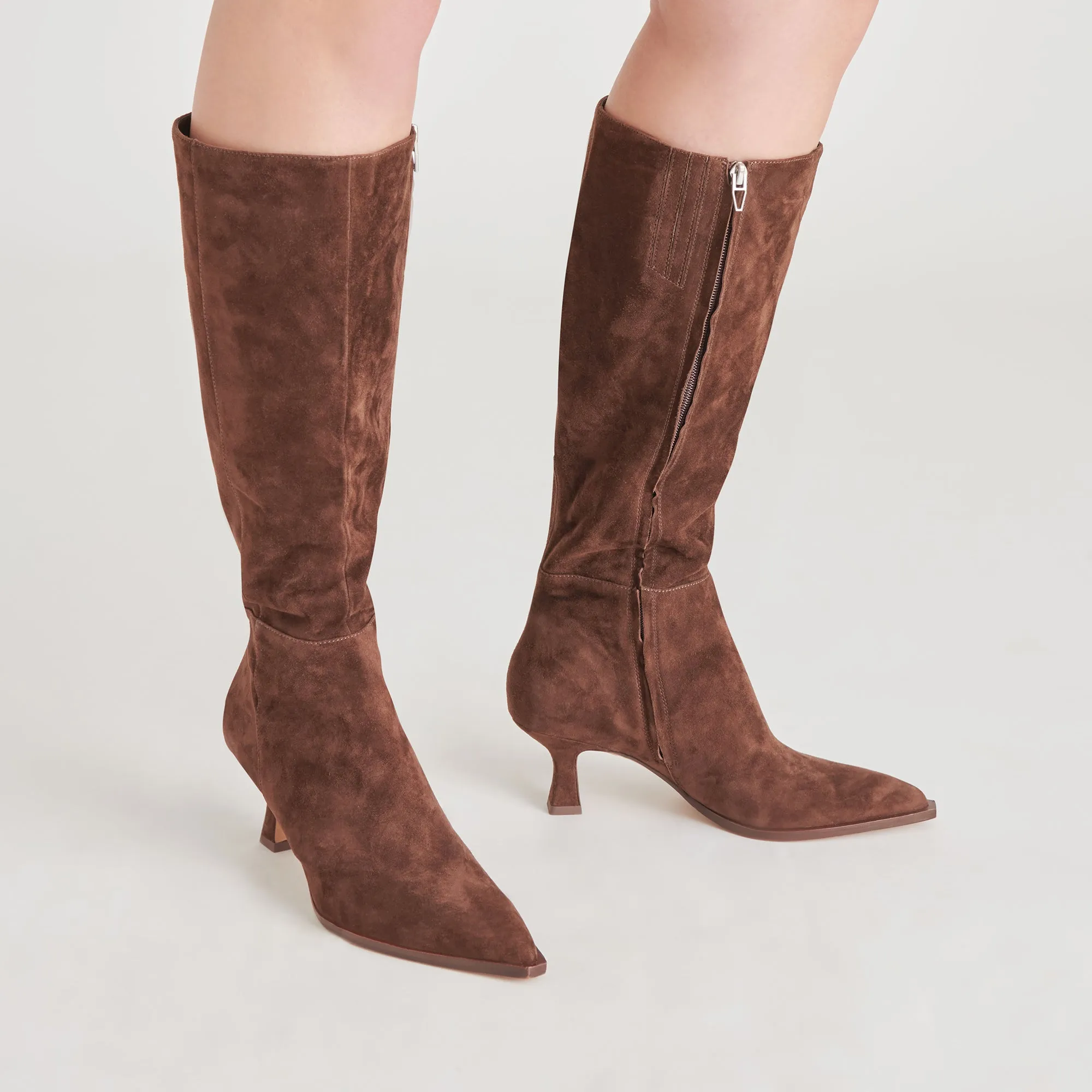 AUGGIE BOOTS DK BROWN SUEDE