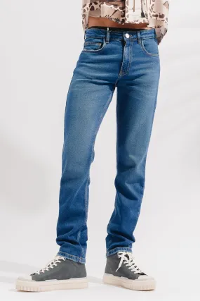 Blue Slim Men's Jeans (Plus Size)