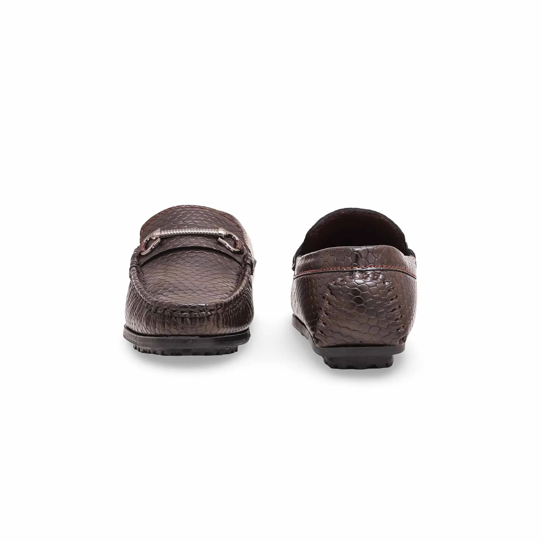 Boys Coffee Formal Moccasin KD0998