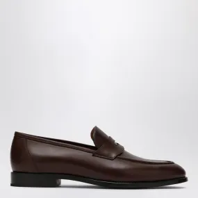 BROWN LEATHER SERGIO LOAFER