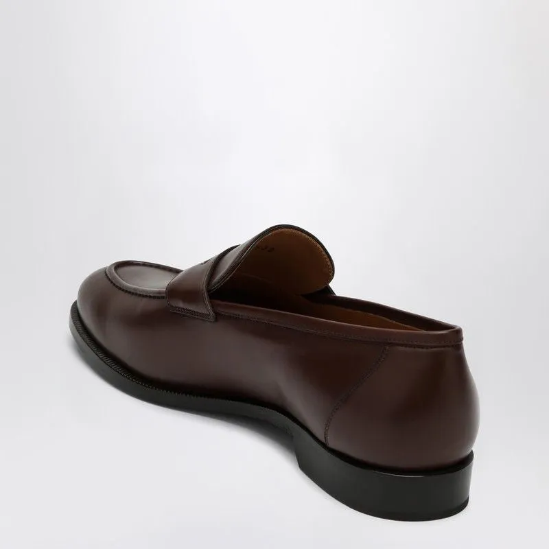 BROWN LEATHER SERGIO LOAFER