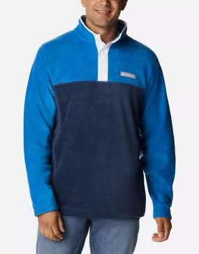 Columbia Steens Mountain Half Snap Fleece - Bright Indigo/Collegiate Navy/White