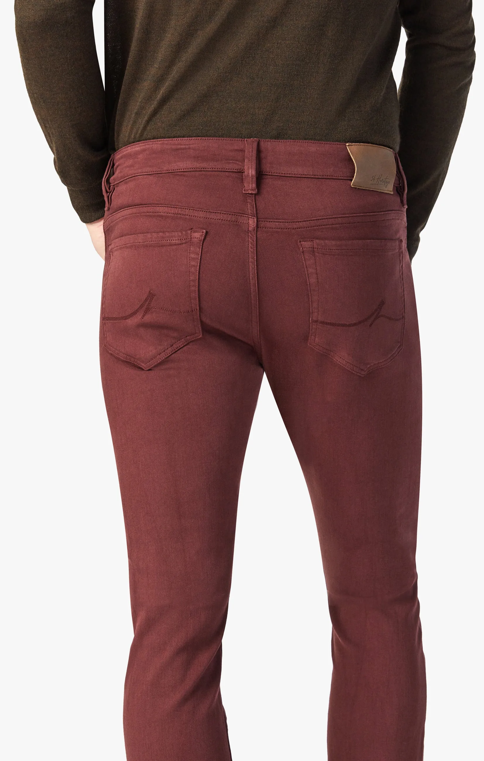 Courage Straight Leg Pants In Rum Raisin Comfort