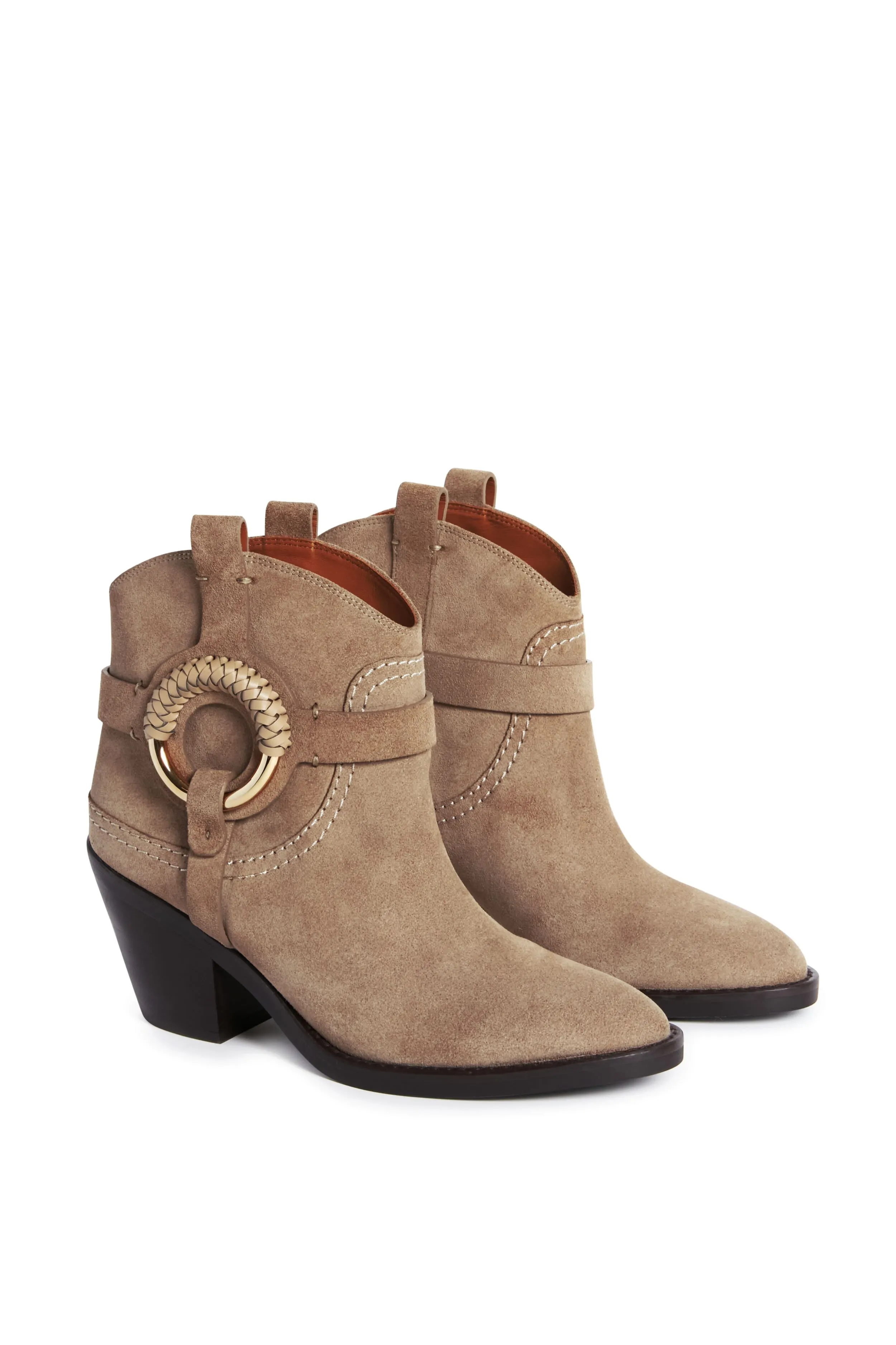 Dark Beige Hana Boots