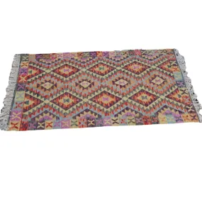 Diamond Kilim - Multicolour - 106x150cm