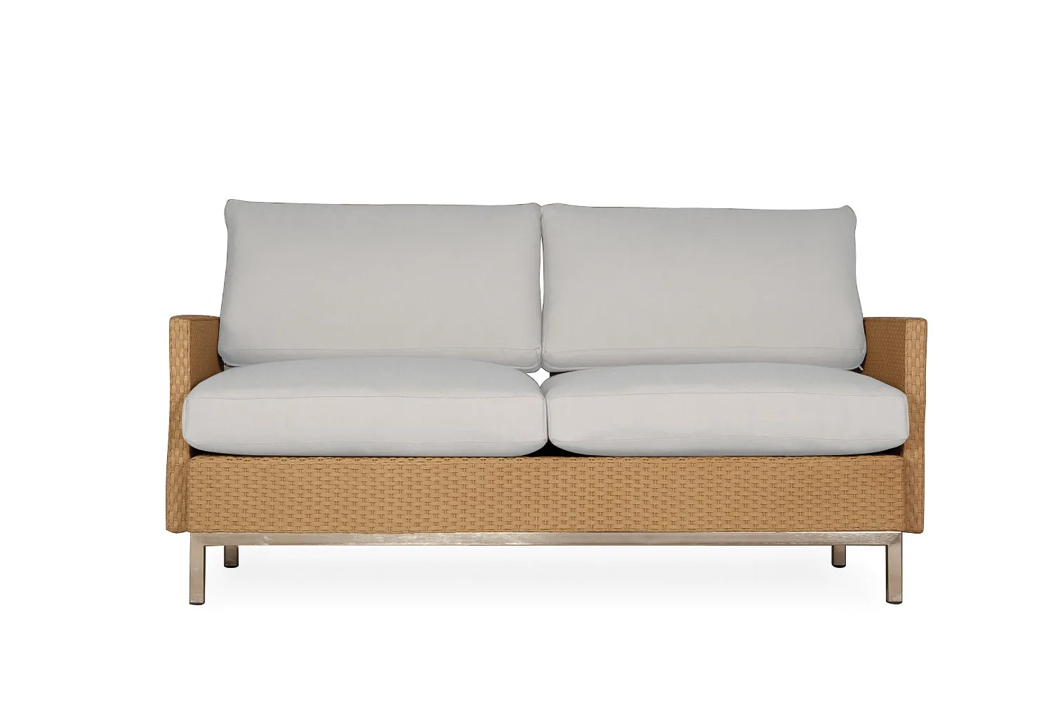 Elements Settee with Loom Arms and Back