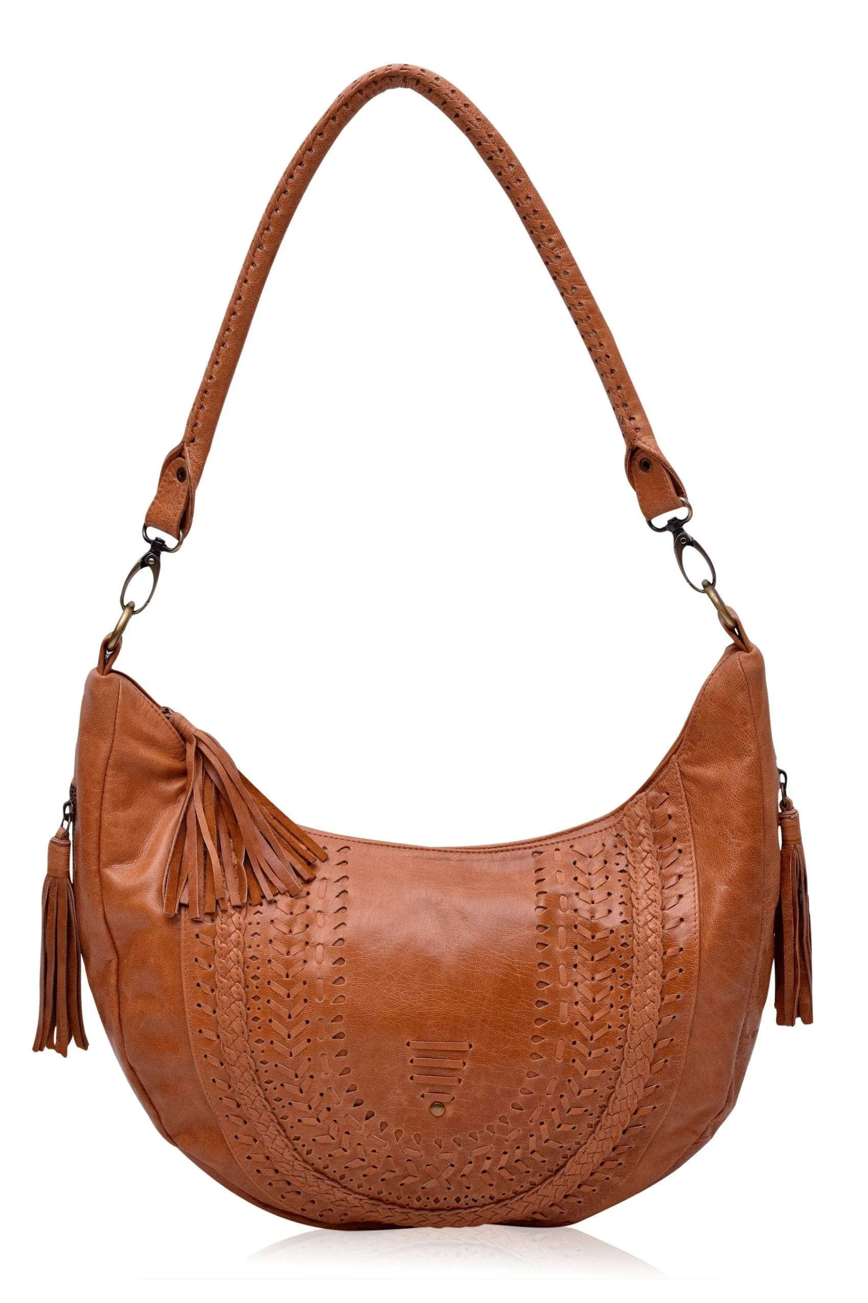 Elysian Coast Leather Crossbody Bag