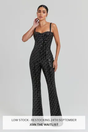 Hailey Black Jumpsuit