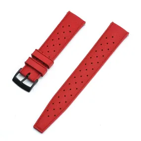 Hans Tropic Rubber Watch Strap With Tang Buckle