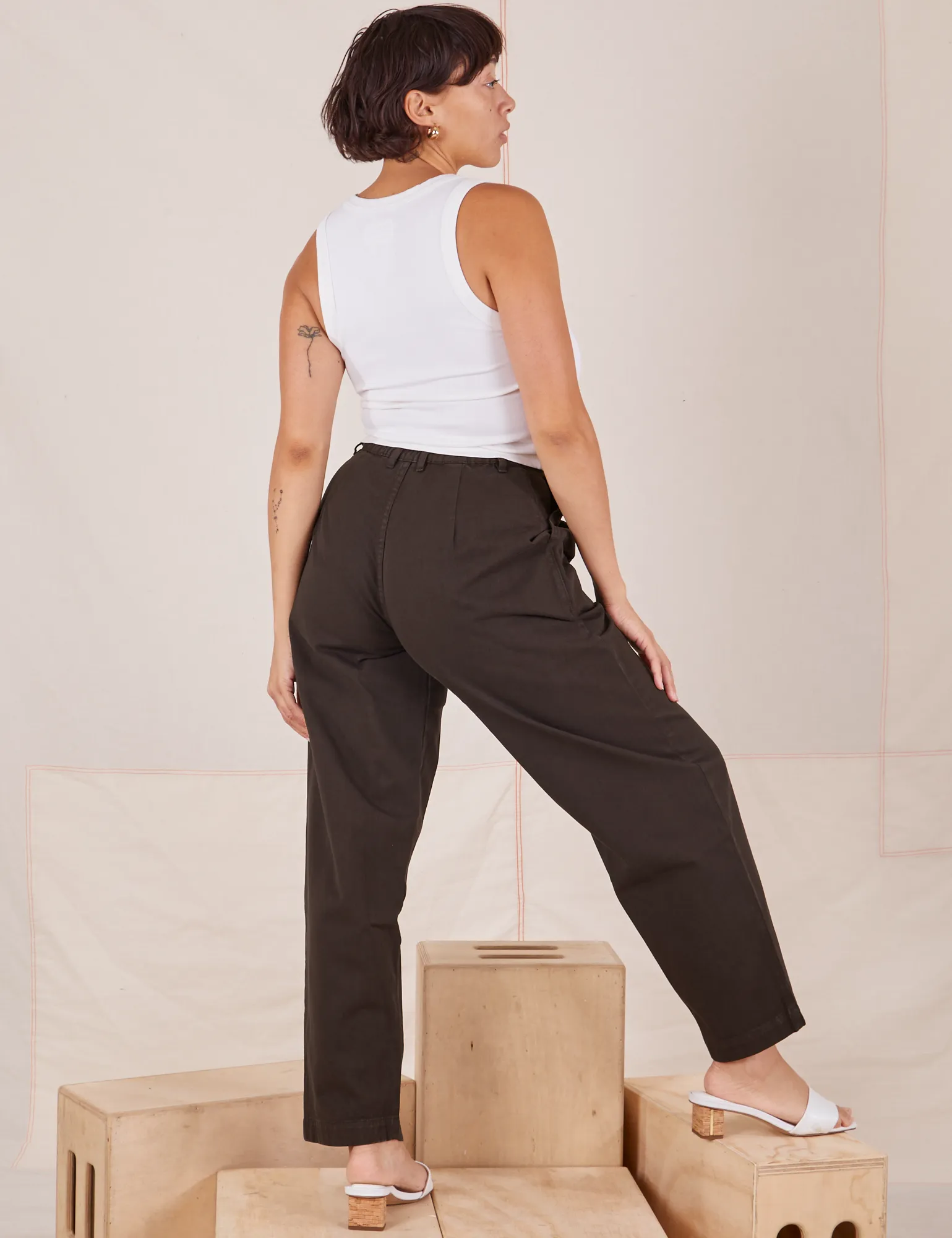 Heavyweight Trousers - Espresso Brown