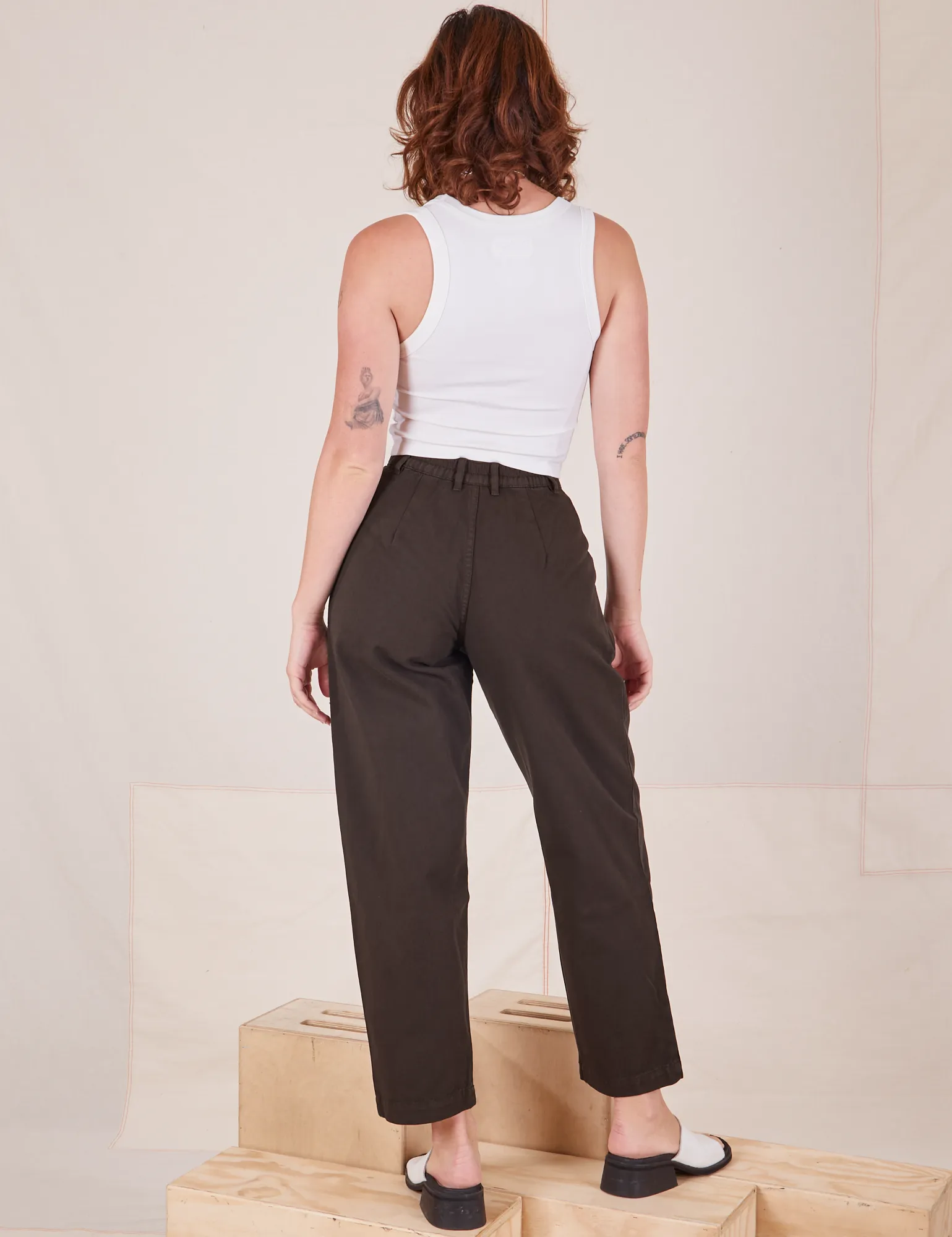 Heavyweight Trousers - Espresso Brown