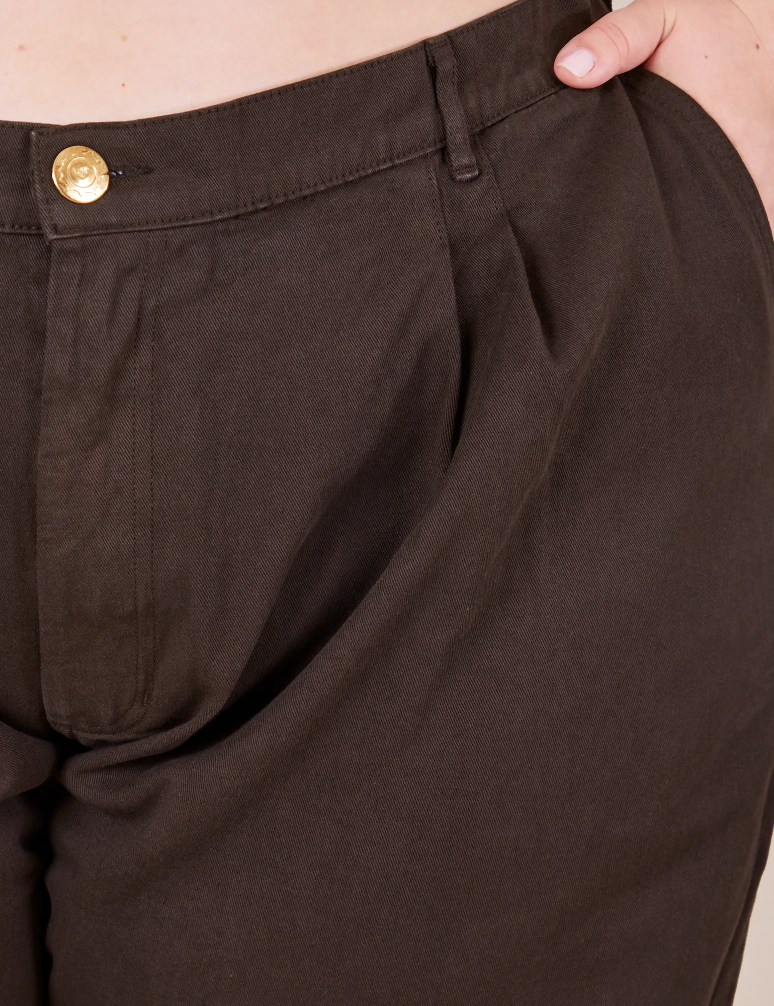 Heavyweight Trousers - Espresso Brown