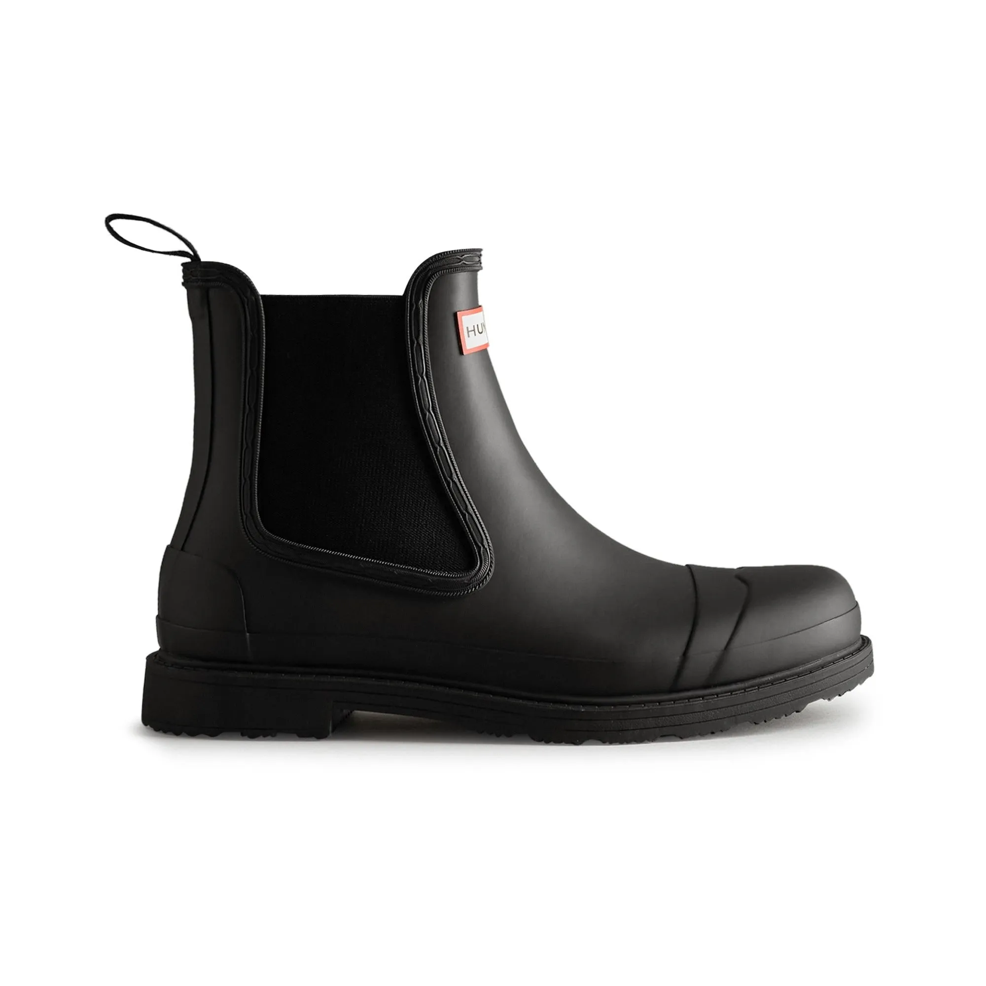 Hunter Commando Mens Chelsea Boots - Black