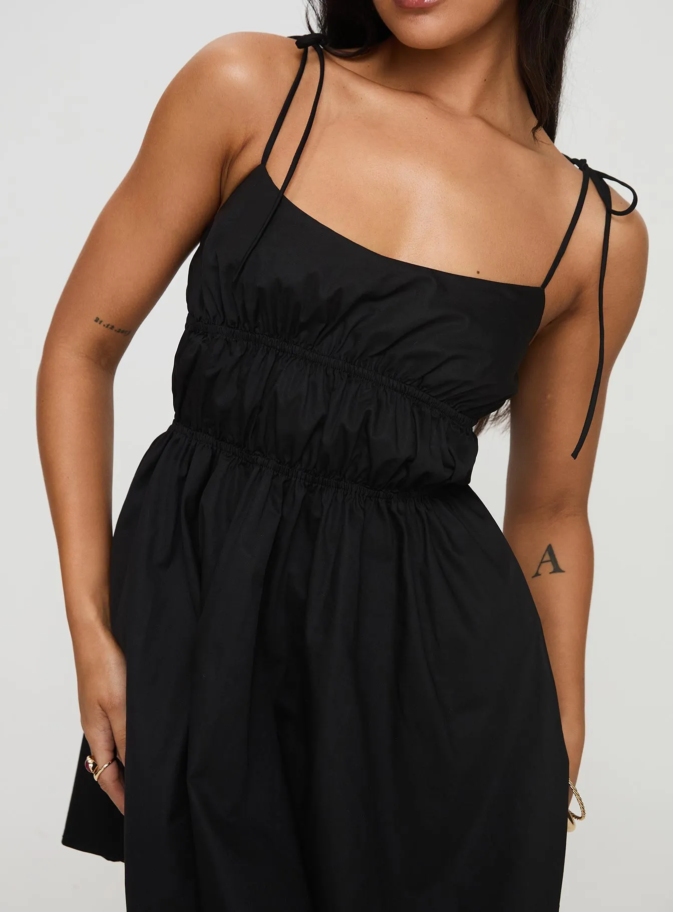 Jacksonne Mini Dress Black Petite