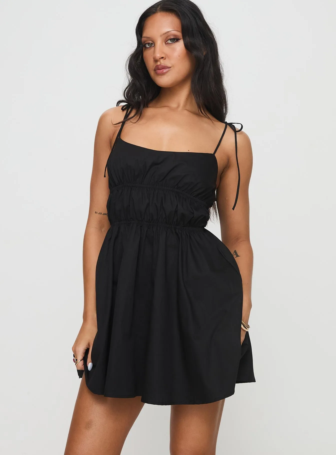 Jacksonne Mini Dress Black Petite