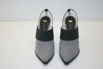 Karen Gallo 'Bryce' Slingback Pump Gray and Black - Pre-Owned