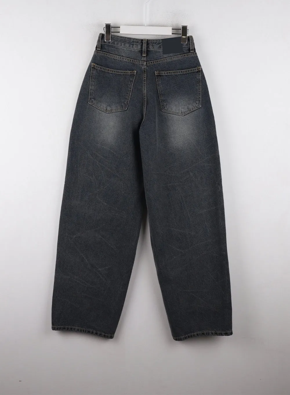 Light Washed Wide Leg Jeans CD312