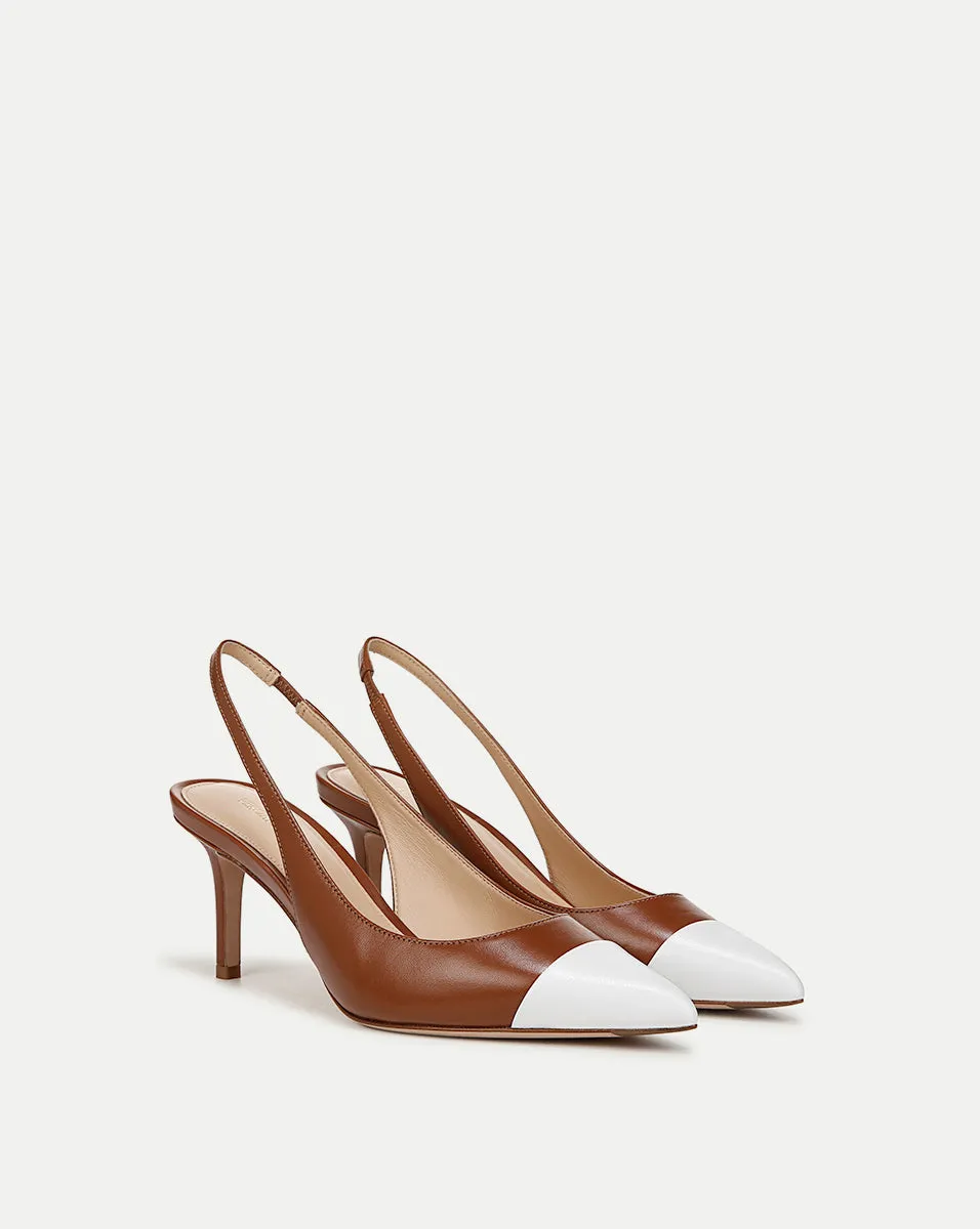 Liliana Leather Slingback Pump