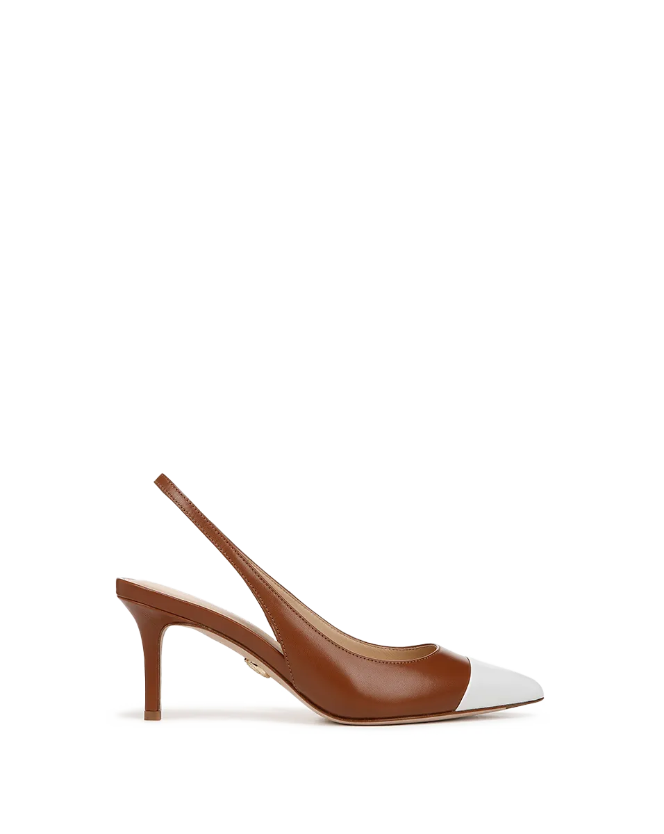 Liliana Leather Slingback Pump