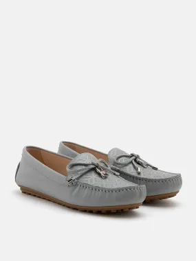 Lucian Heart Locked Textured Moccasins