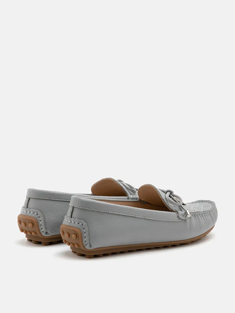 Lucian Heart Locked Textured Moccasins