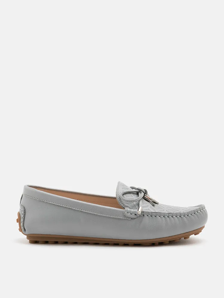 Lucian Heart Locked Textured Moccasins