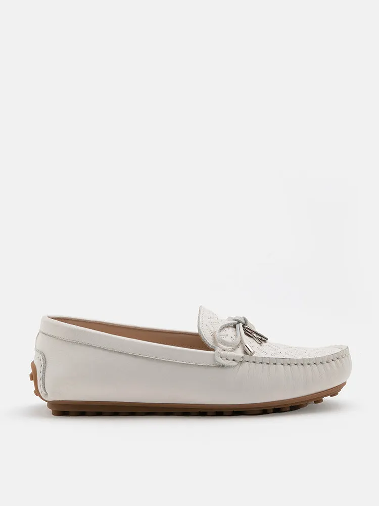 Lucian Heart Locked Textured Moccasins