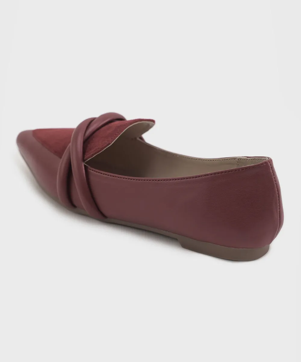 Maroon Loafers