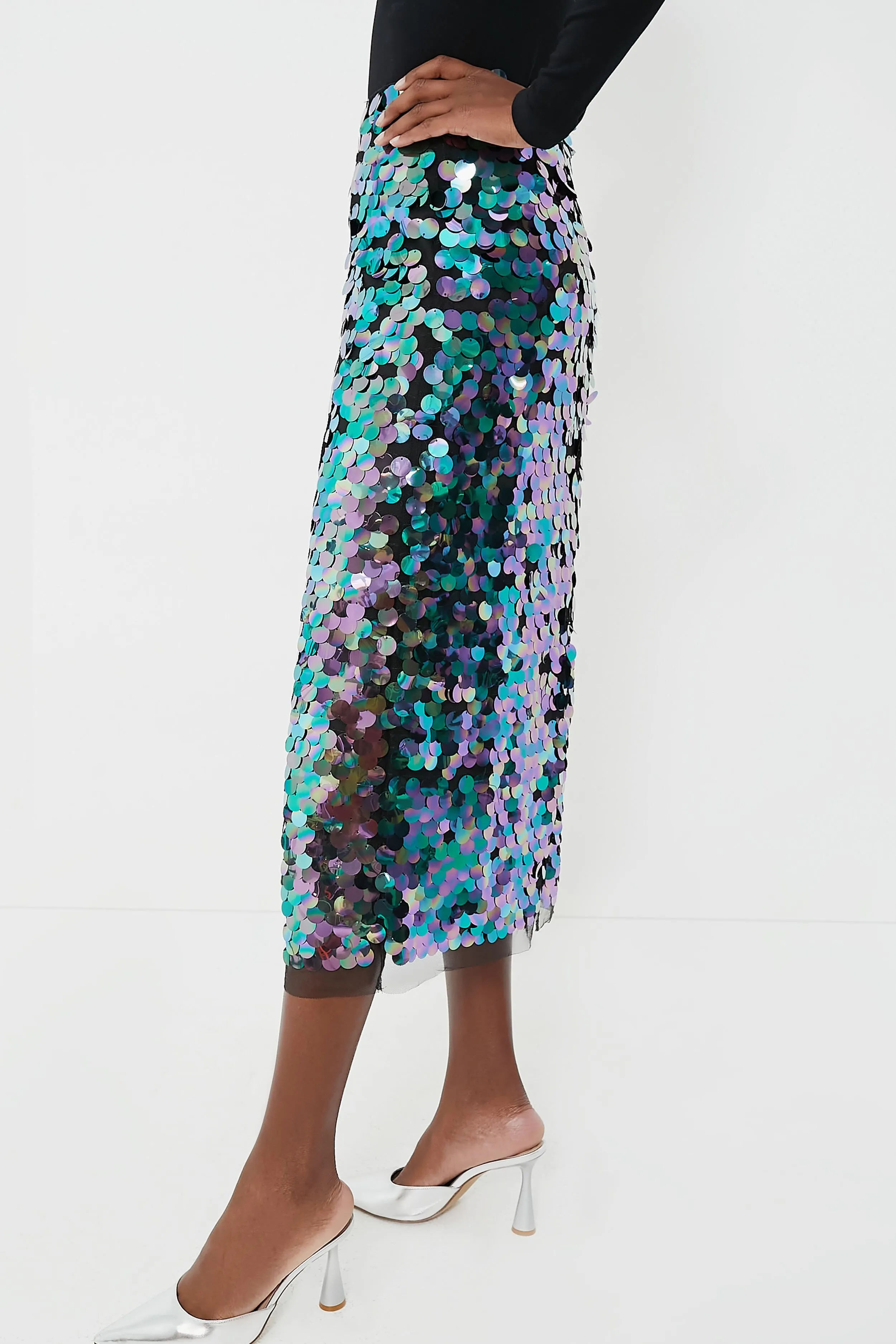 Midnight Rituals Remmi Midi Skirt