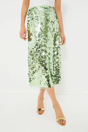 Mint Chip Remmi Midi Skirt