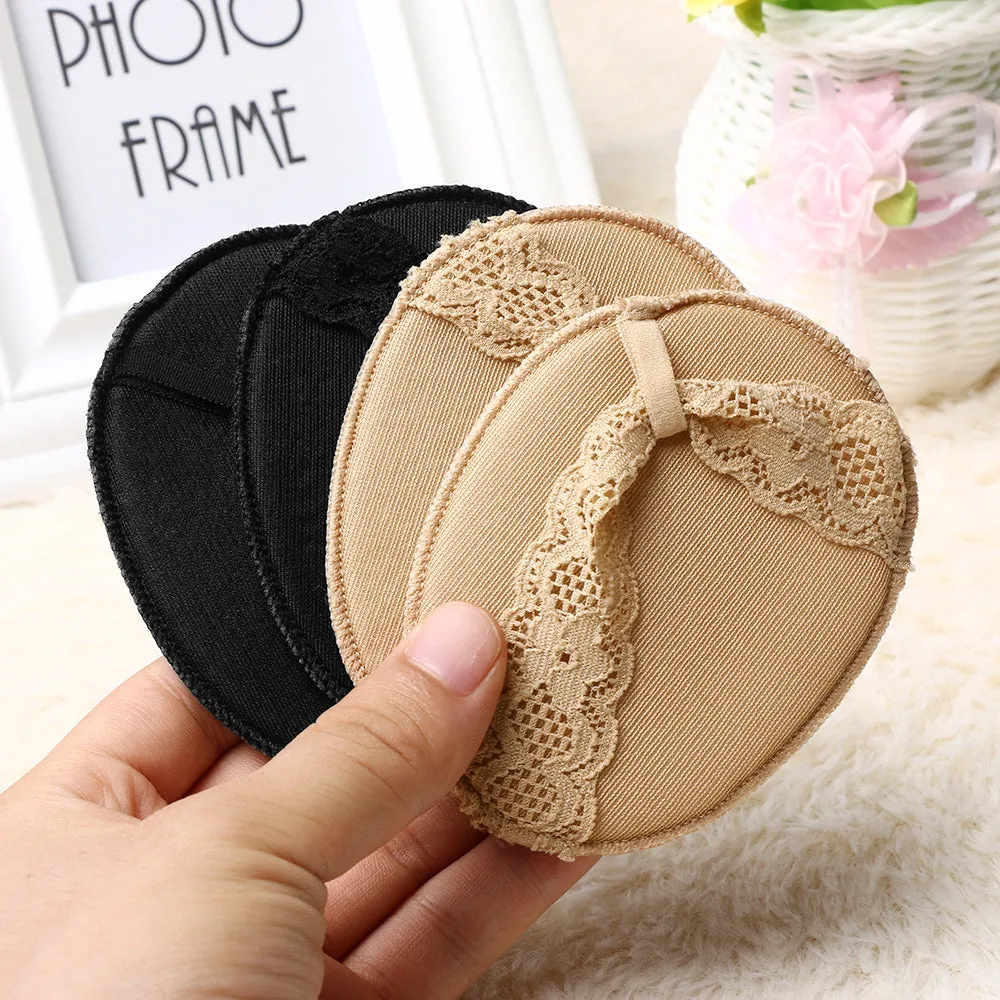 New 1 Pair Comfy Womens Ladies Forefoot Pads Invisible High Heeled Shoes/Slip Resistant Half Yard Pads Hot Sale