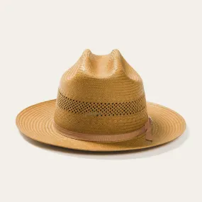 Open Road Vented Straw Cowboy Hat