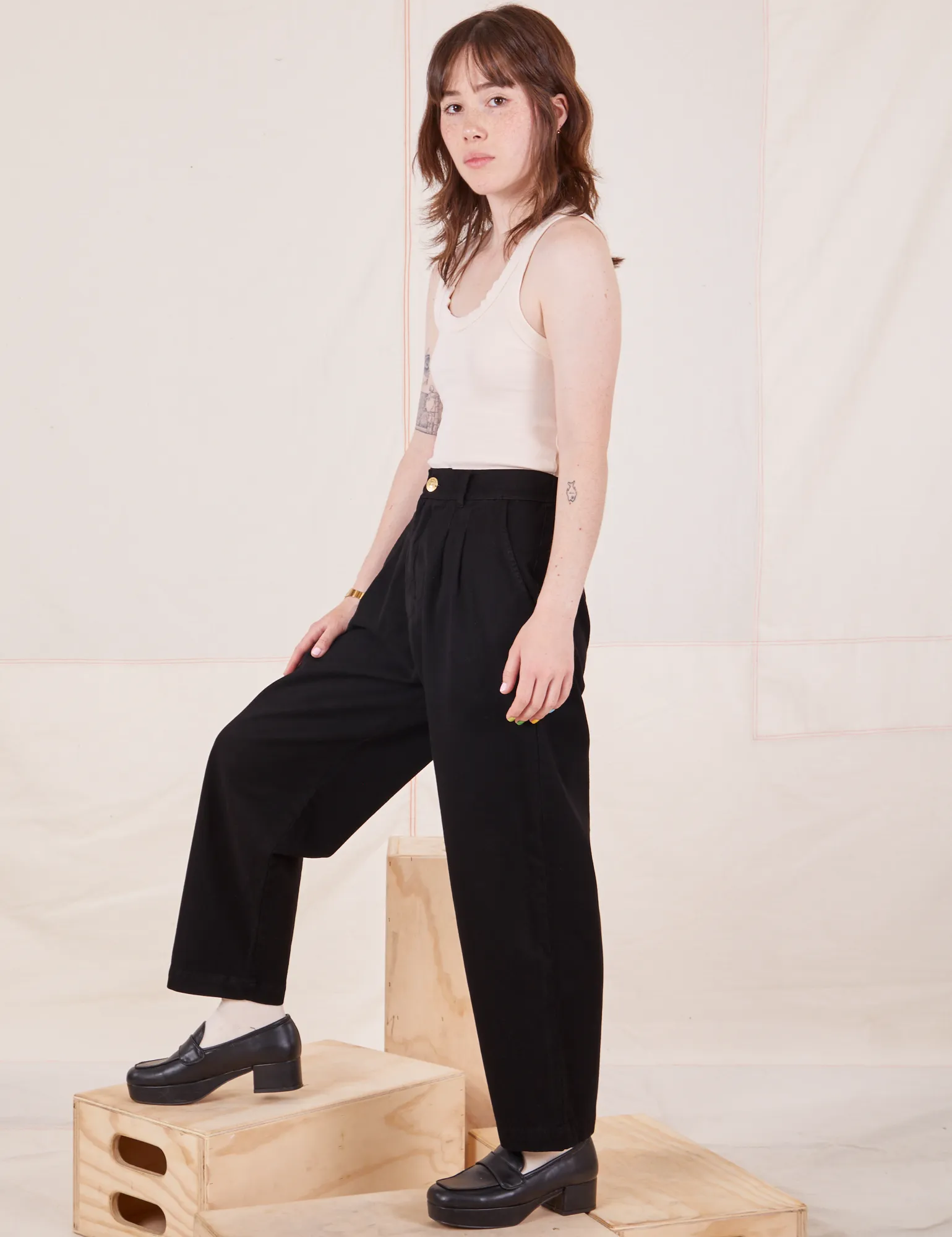 Organic Trousers - Basic Black