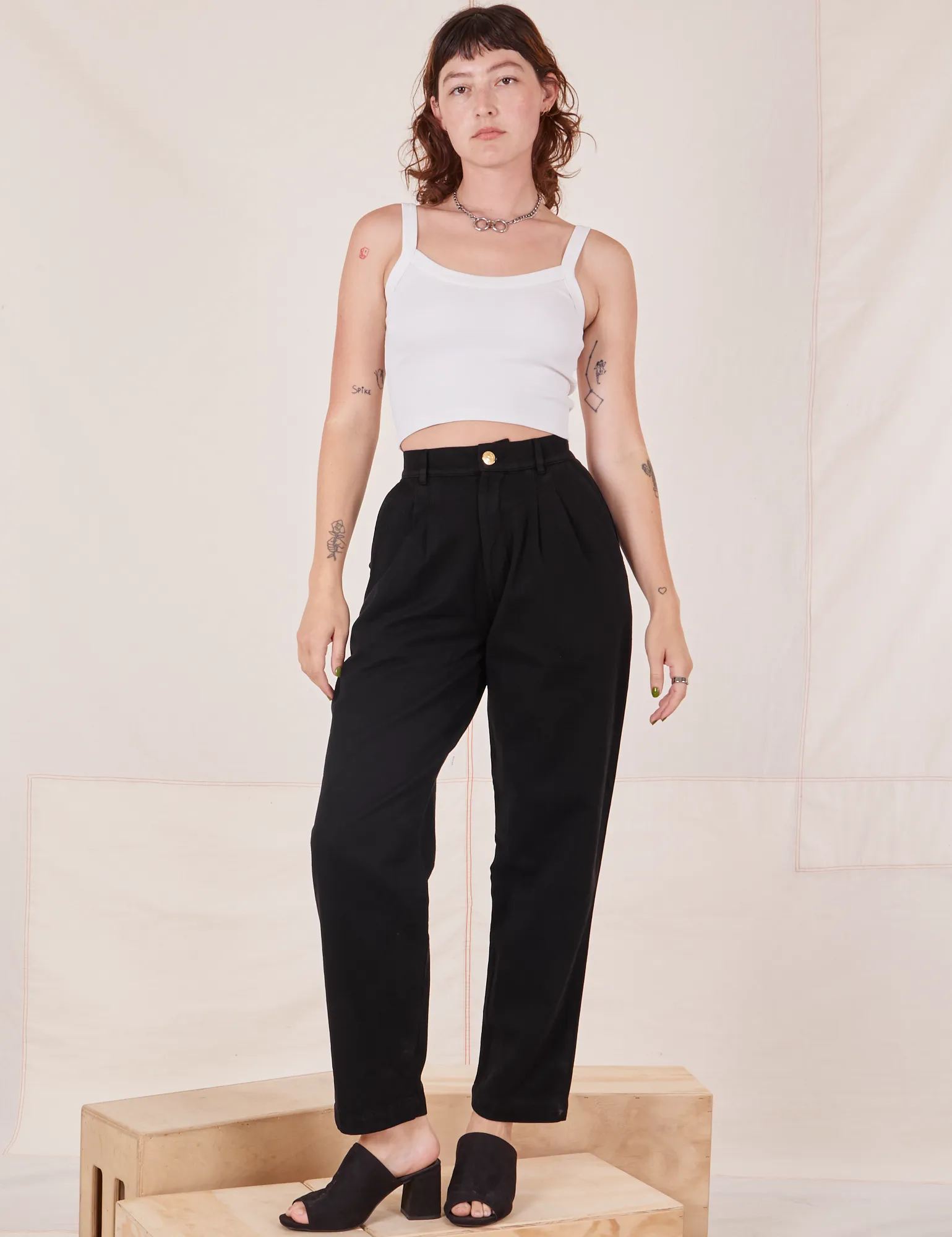 Organic Trousers - Basic Black