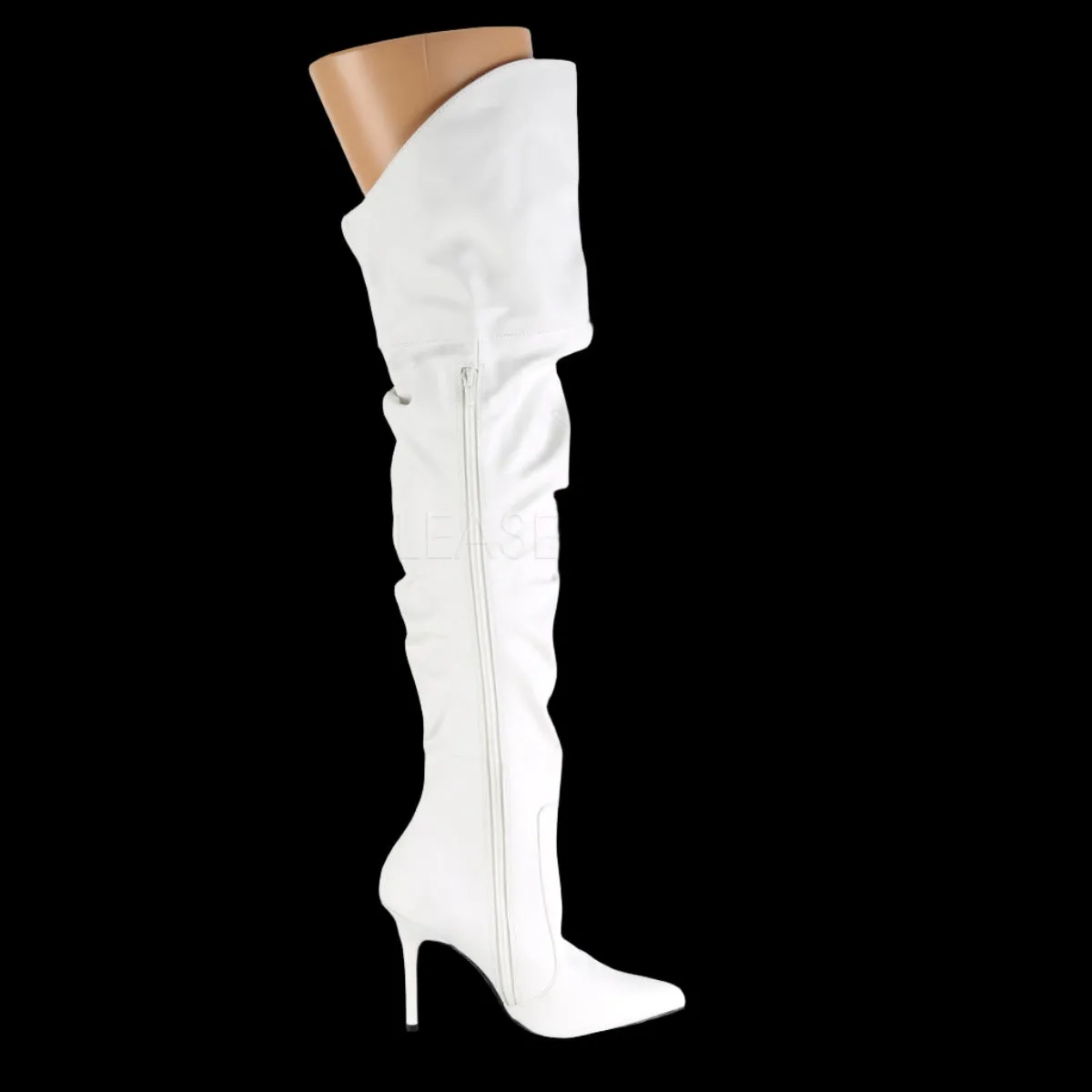 Pleaser CLASSIQUE 3011 Boots White