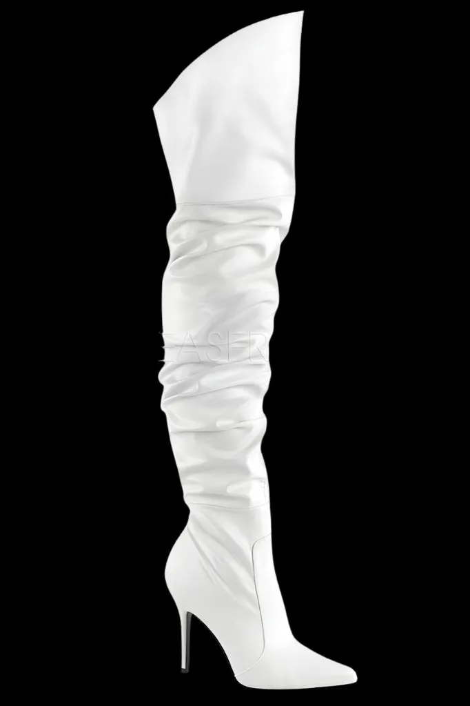 Pleaser CLASSIQUE 3011 Boots White