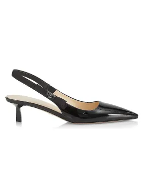 Prada Leather Slingback Pump