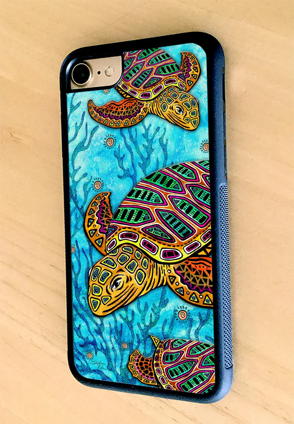 Primitive Loggerheads iPhone Case