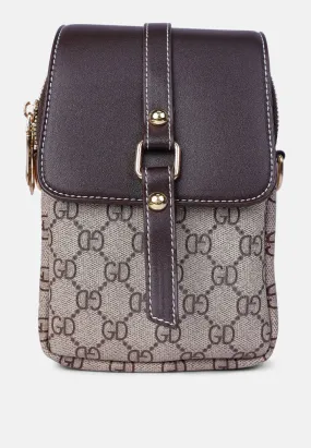 Printed Crossbody Sling Bag