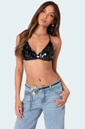 Sabina Sequin Bralette