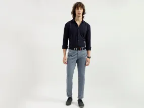 Solid Slim Fit Trousers