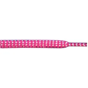 Tubular Glitter 5/16 - Hot Pink (1 Pair Pack) Shoelaces