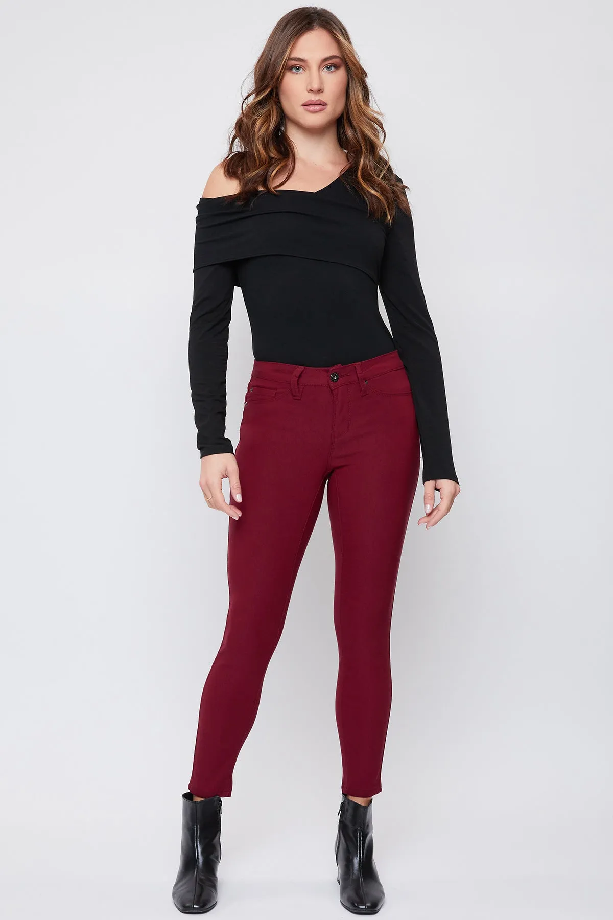 Women's Petite Comfort Stretch Skinny Pants