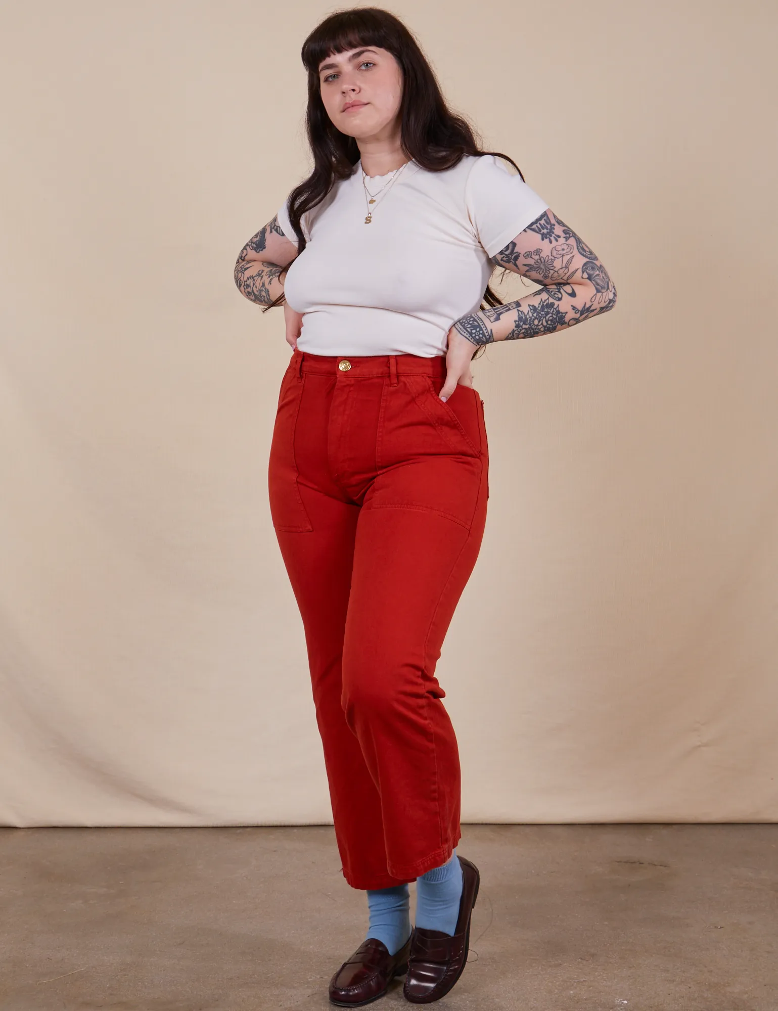 Work Pants - Paprika *FINAL SALE*