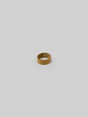 Woven Textured Band Ring